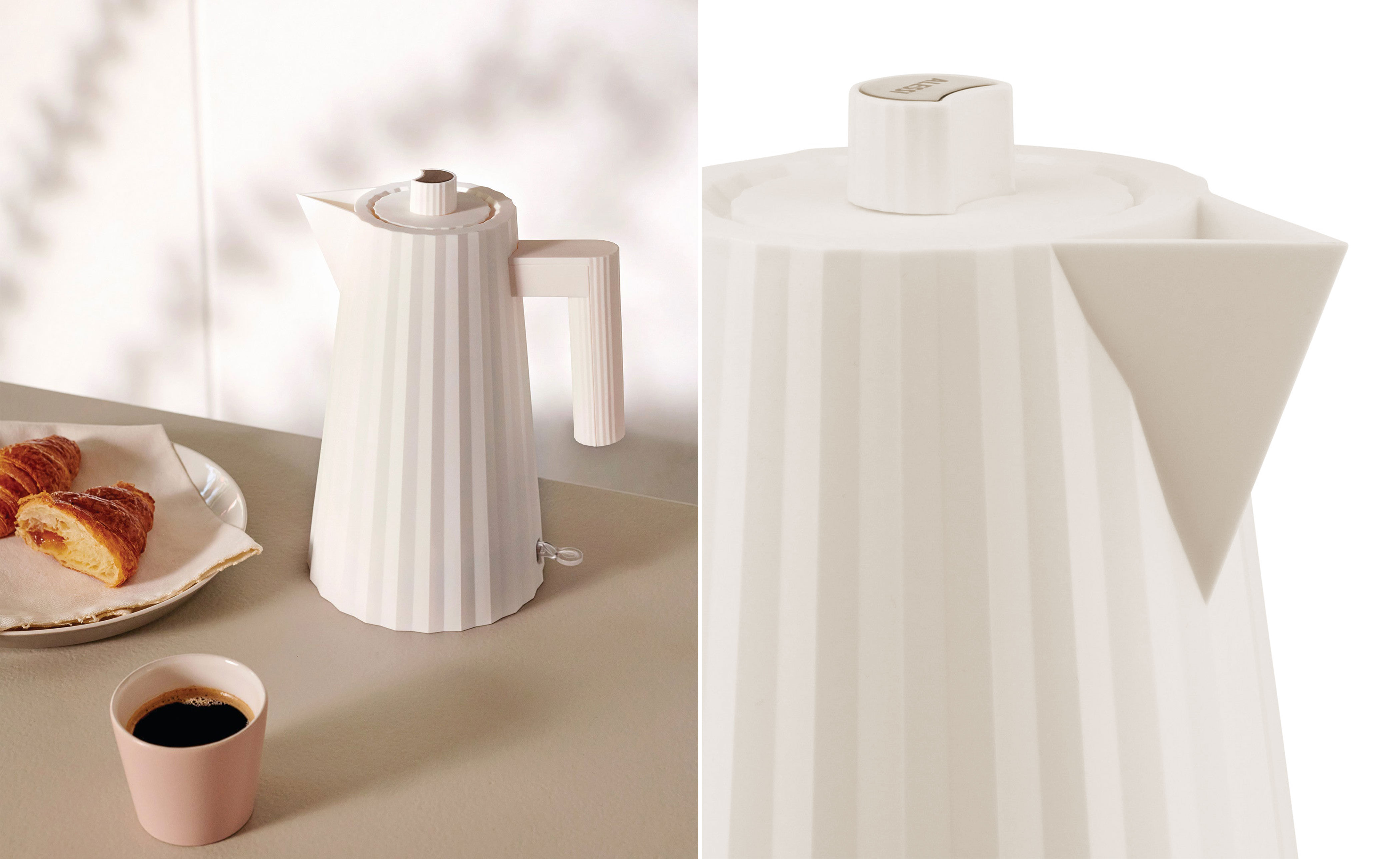 plisse electric kettle