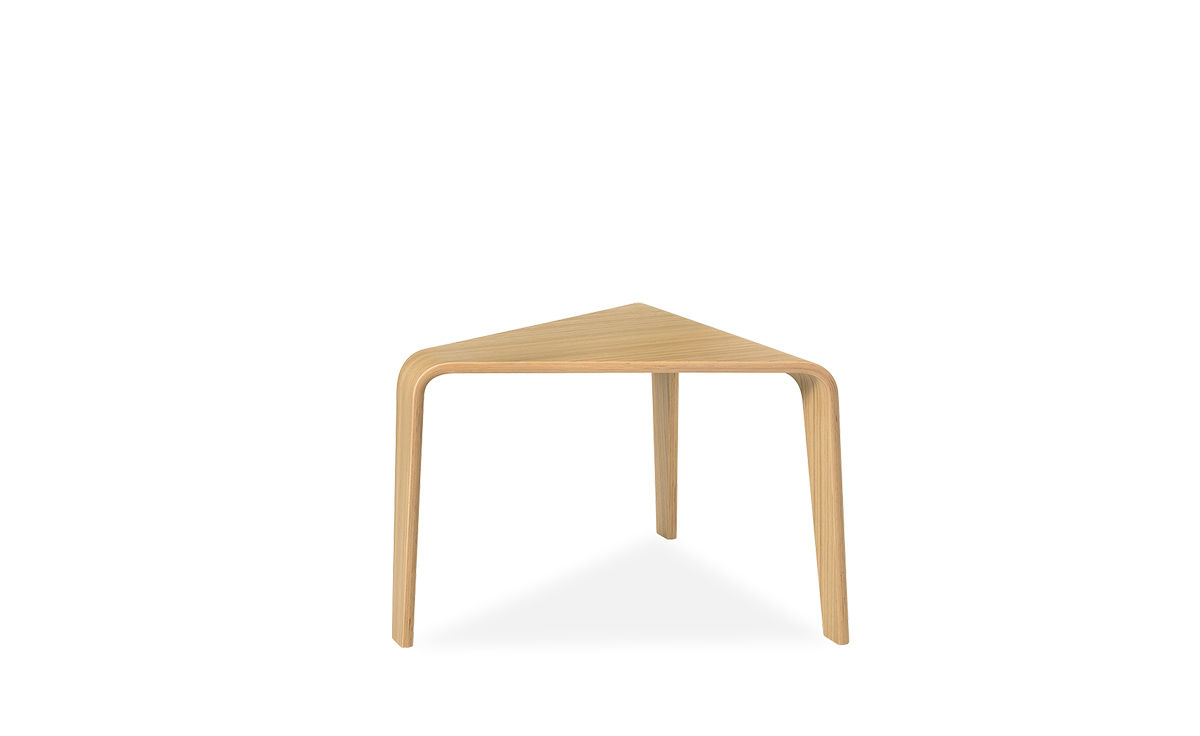 ply triangular coffee table