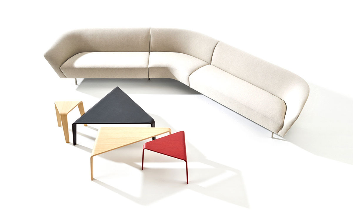 ply triangular coffee table