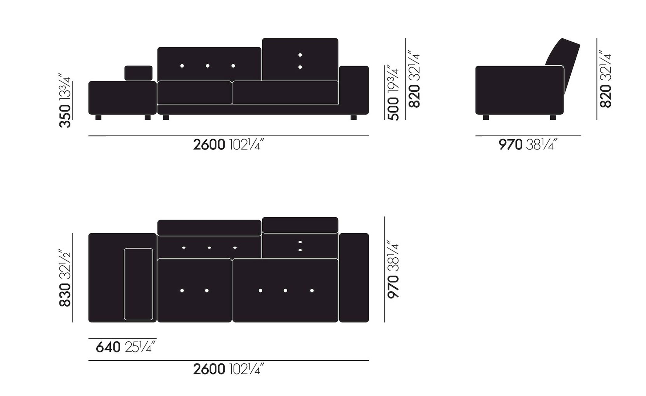 polder sofa