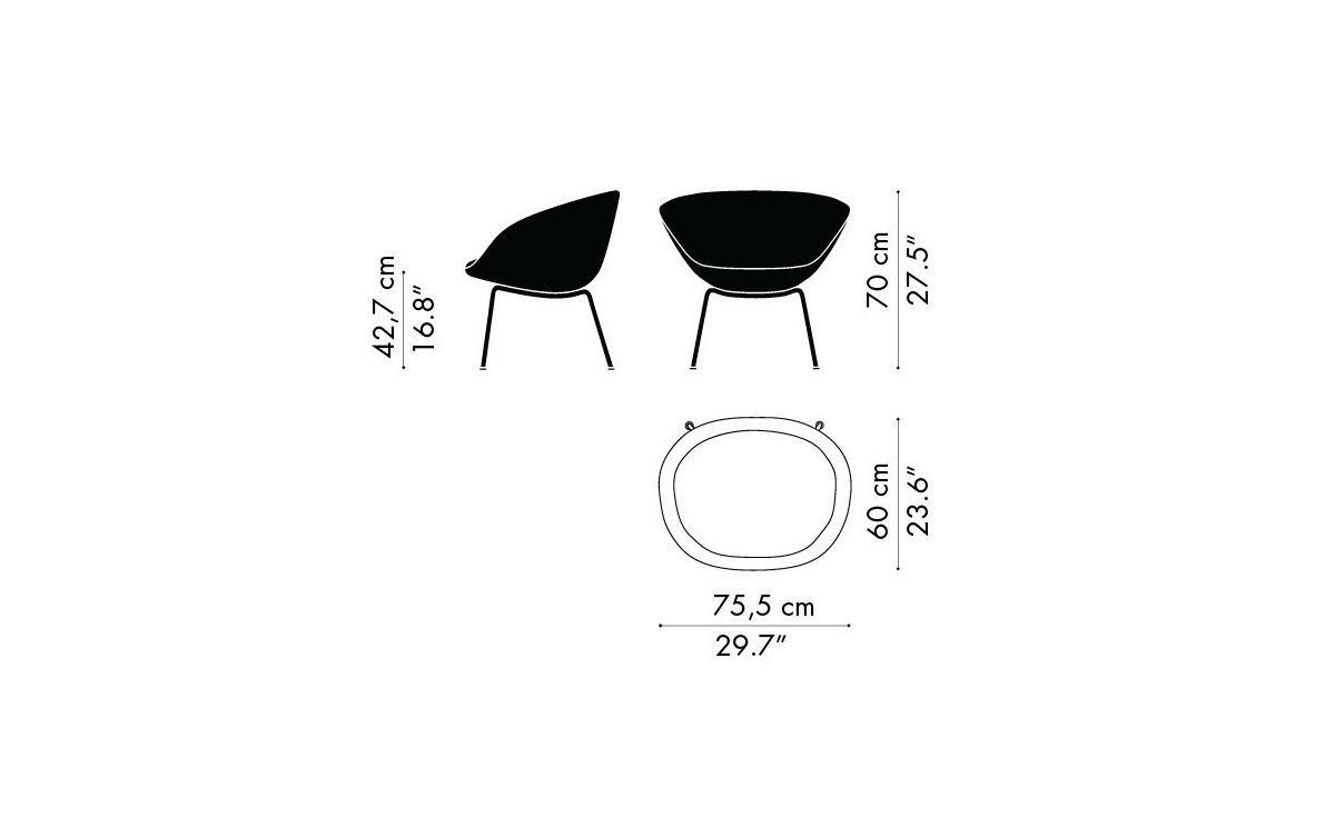 pot lounge chair