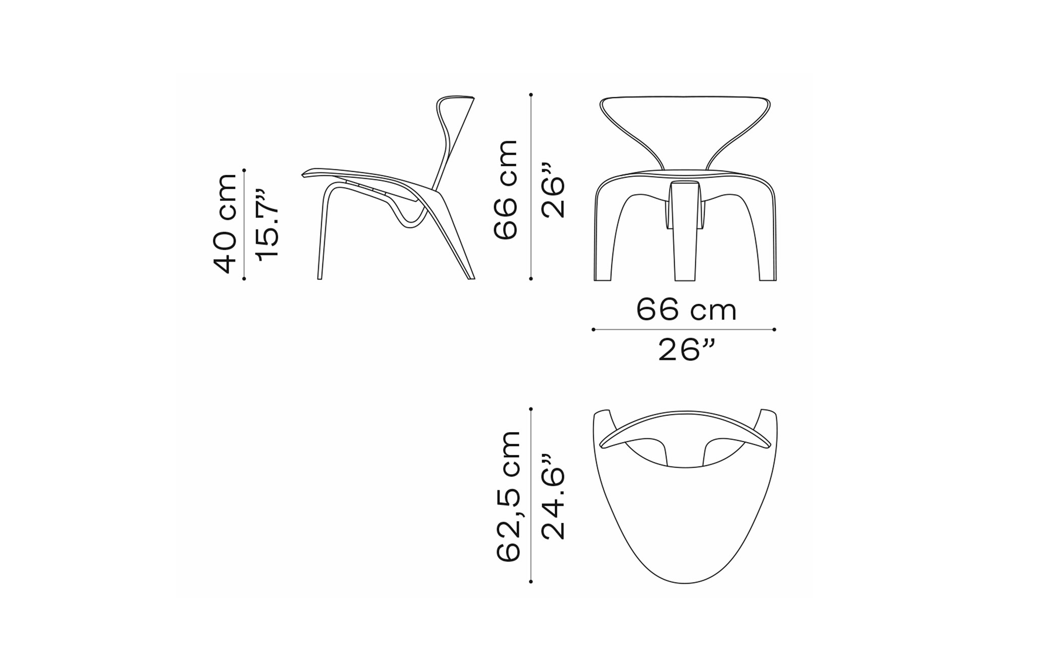 PK0 A™ easy chair
