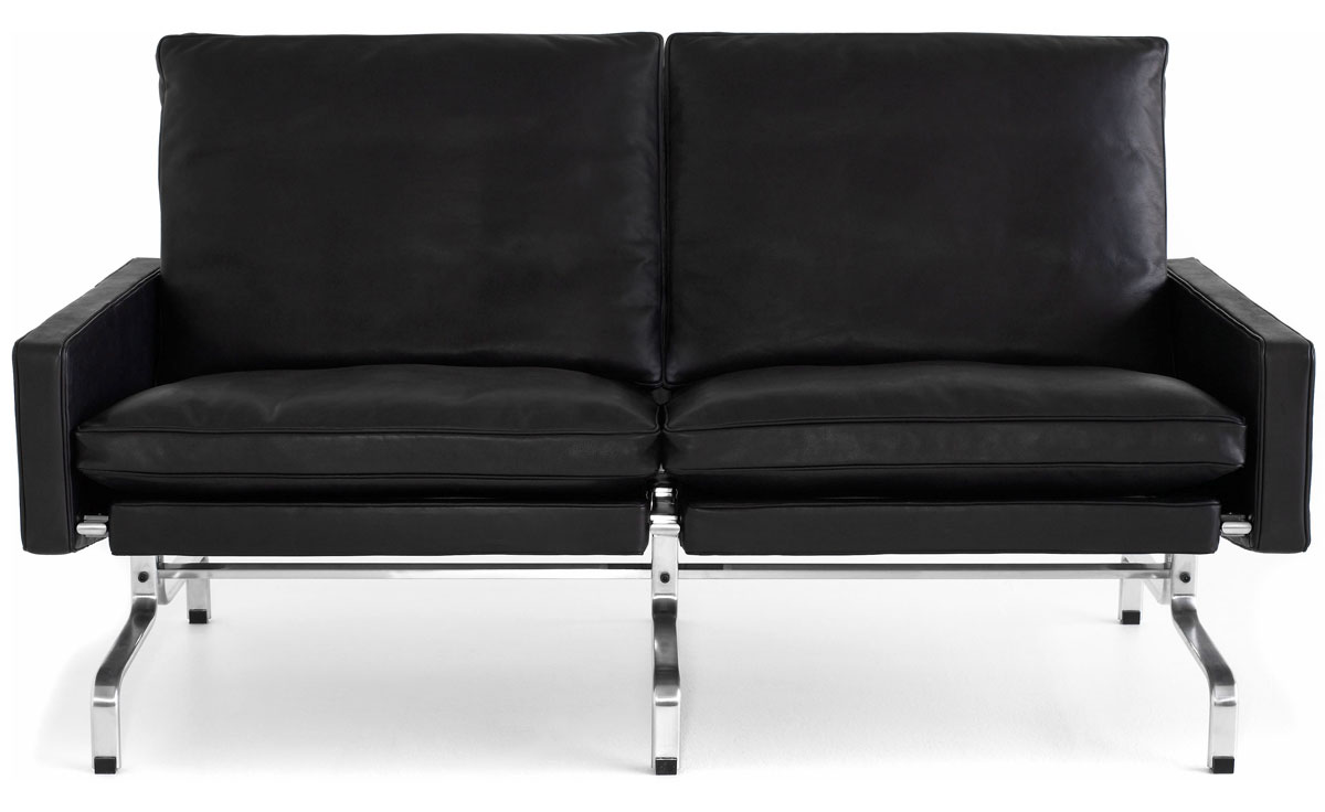 poul kjaerholm pk31 two seat sofa