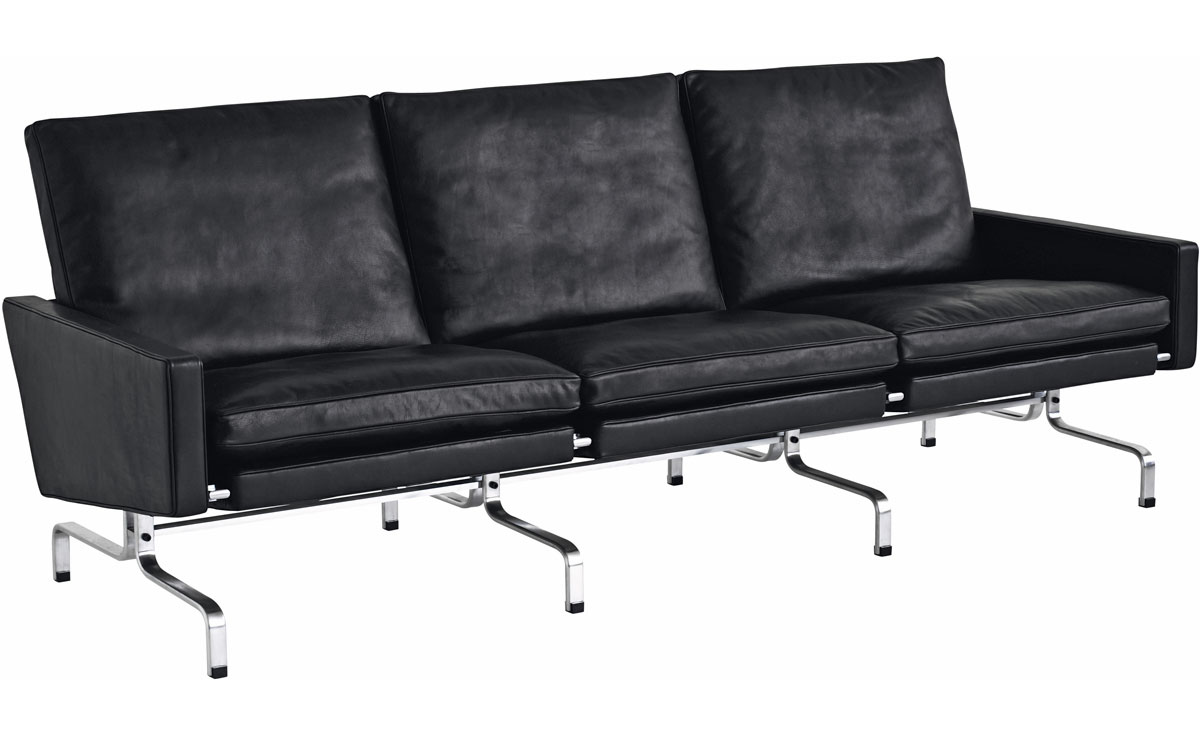 poul kjaerholm pk31 three seat sofa