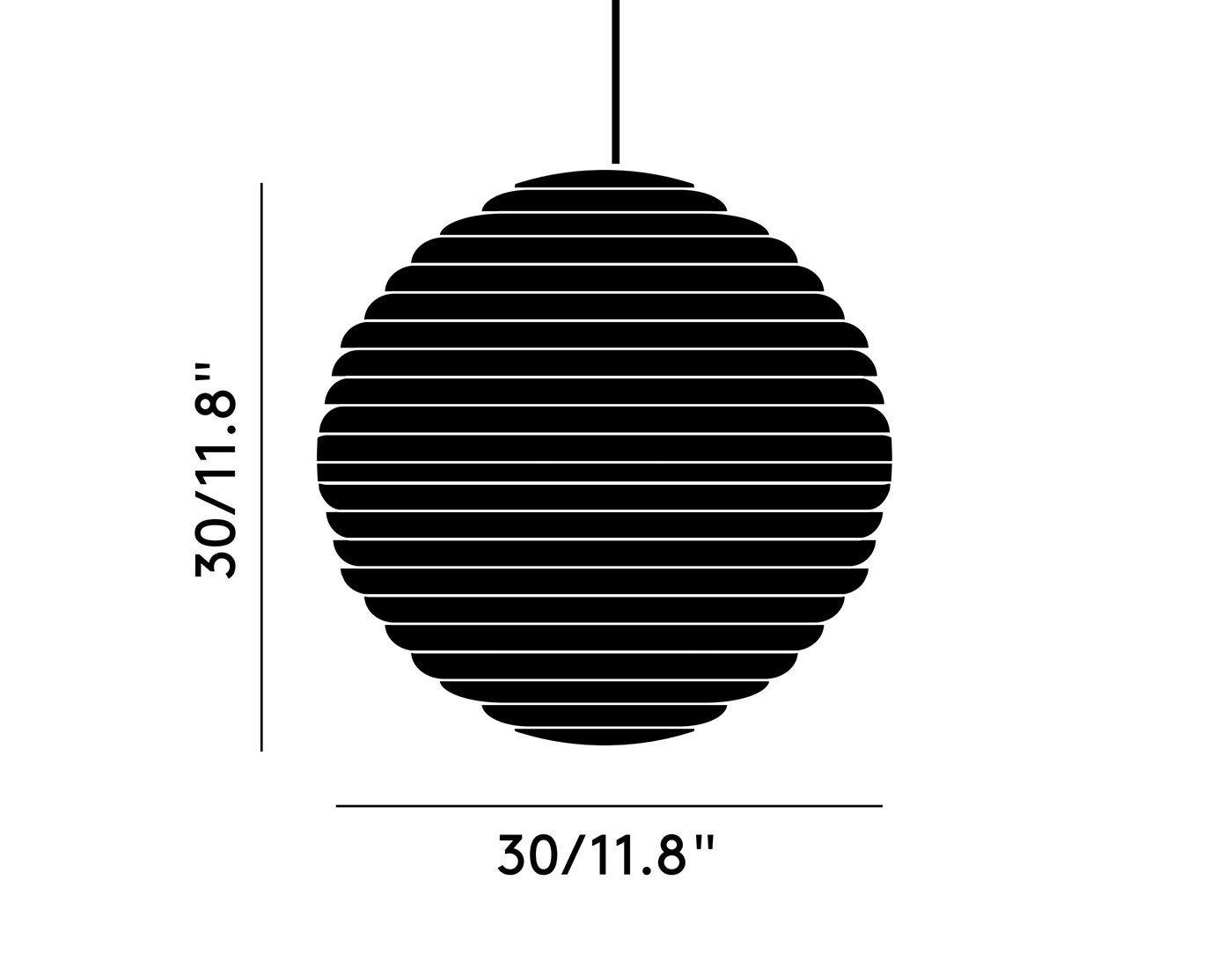 Press Sphere Pendant