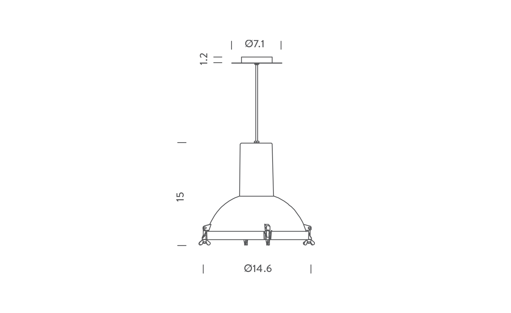 Projecteur 365 Pendant Lamp