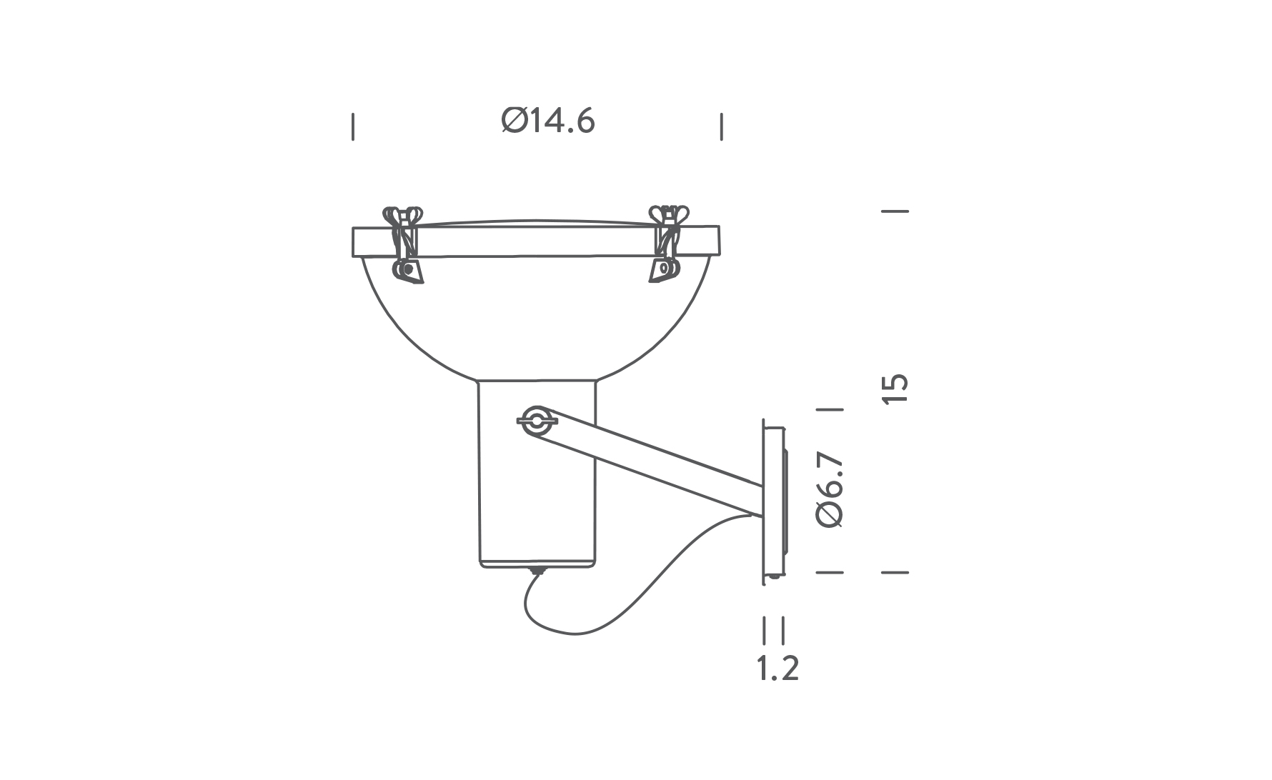 projecteur 365 wall lamp