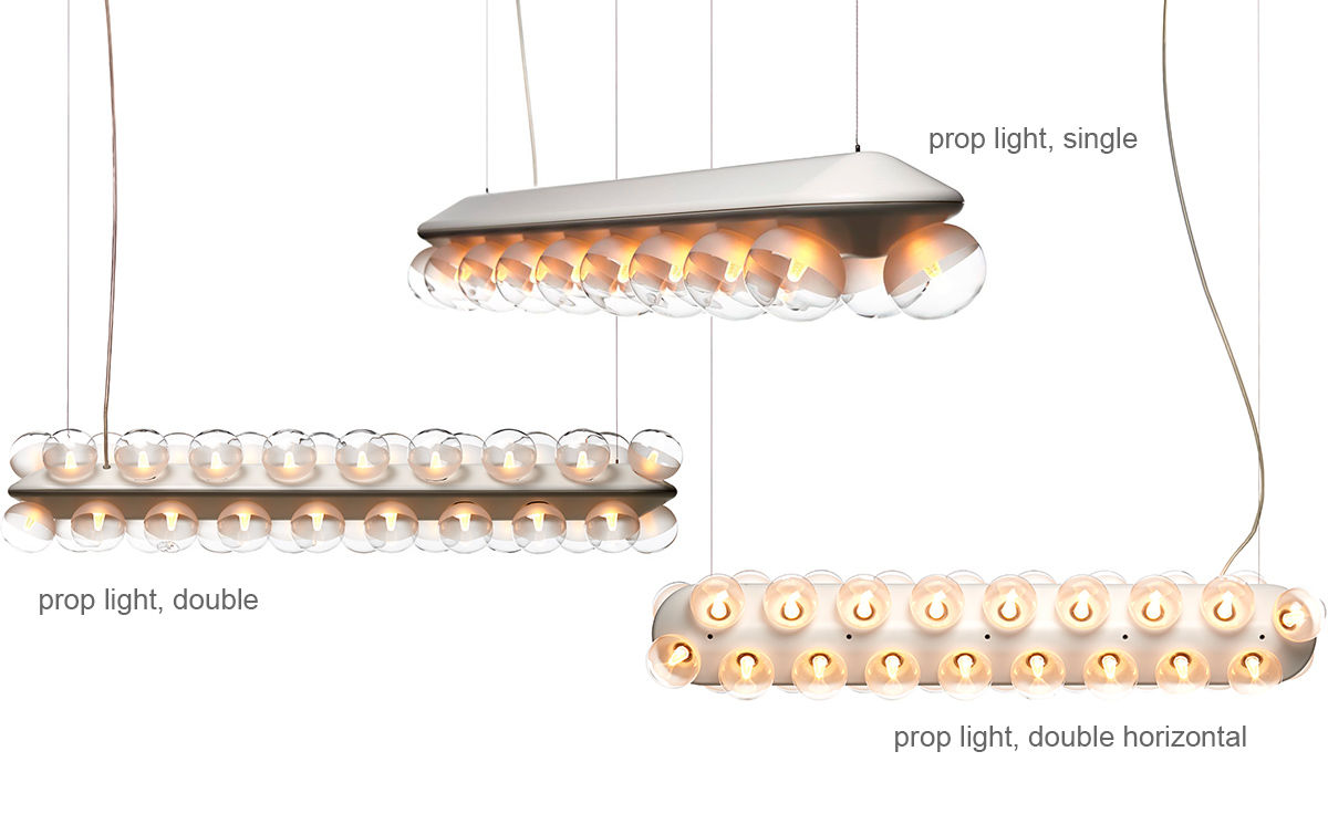 prop light horizontal suspension lamp
