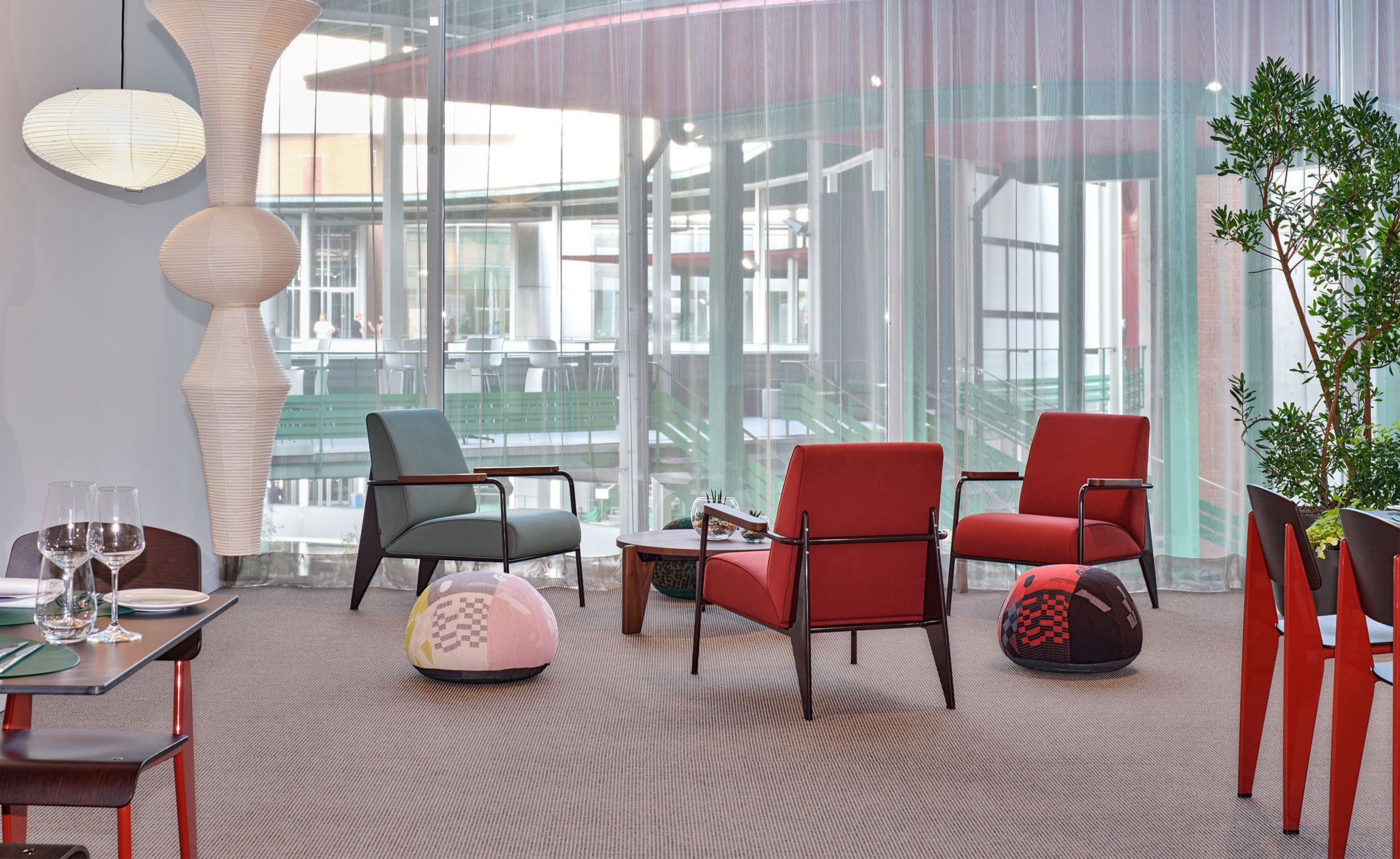 prouvé fauteuil de salon lounge chair
