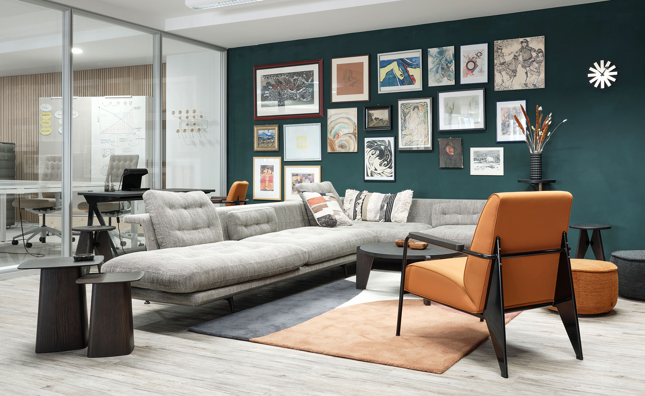prouvé fauteuil de salon lounge chair
