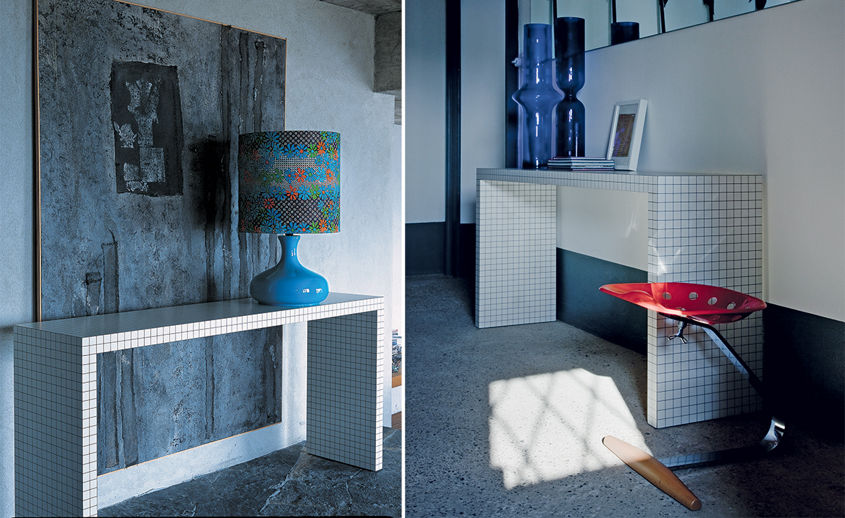 quaderna console table