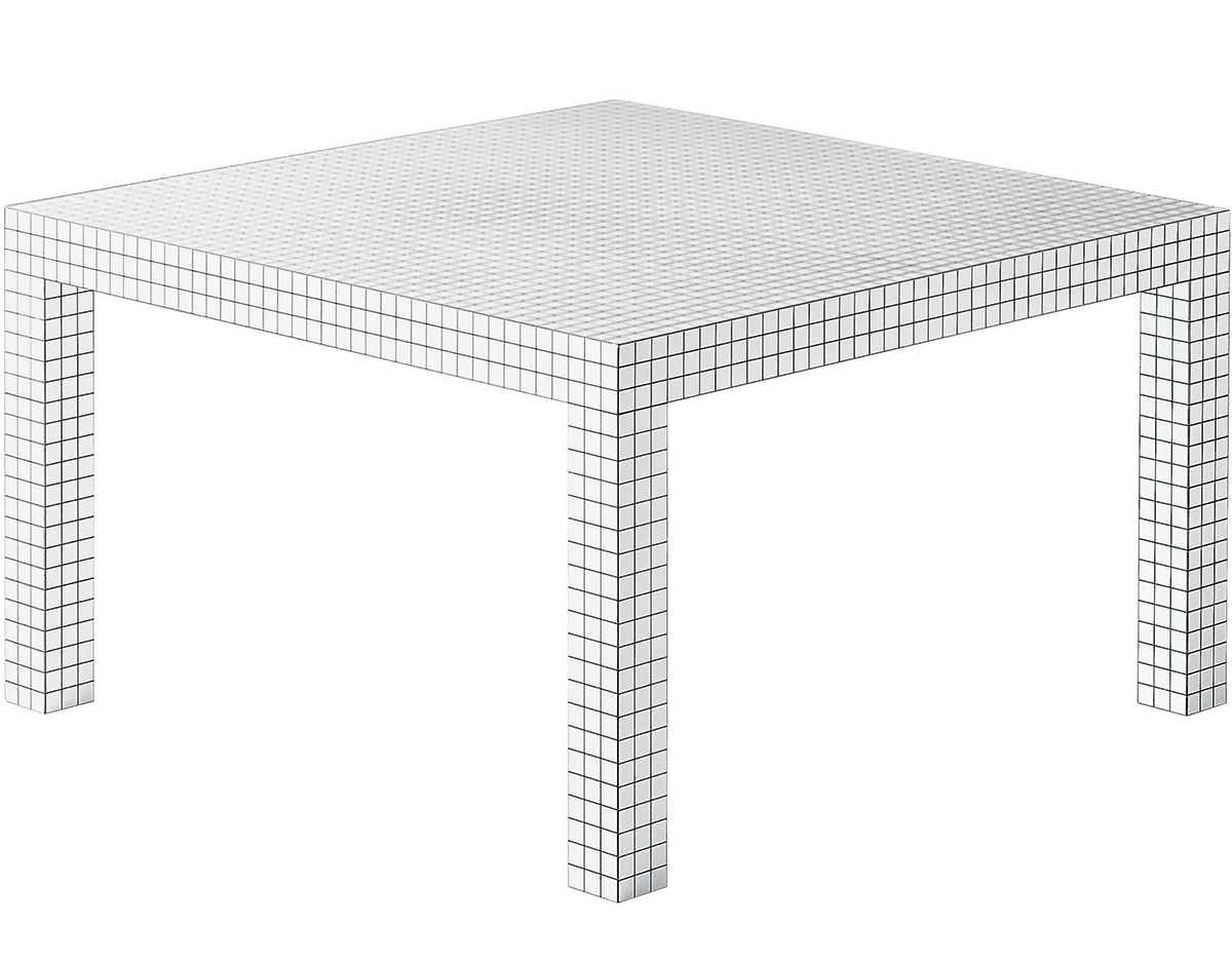 quaderna 2600 table