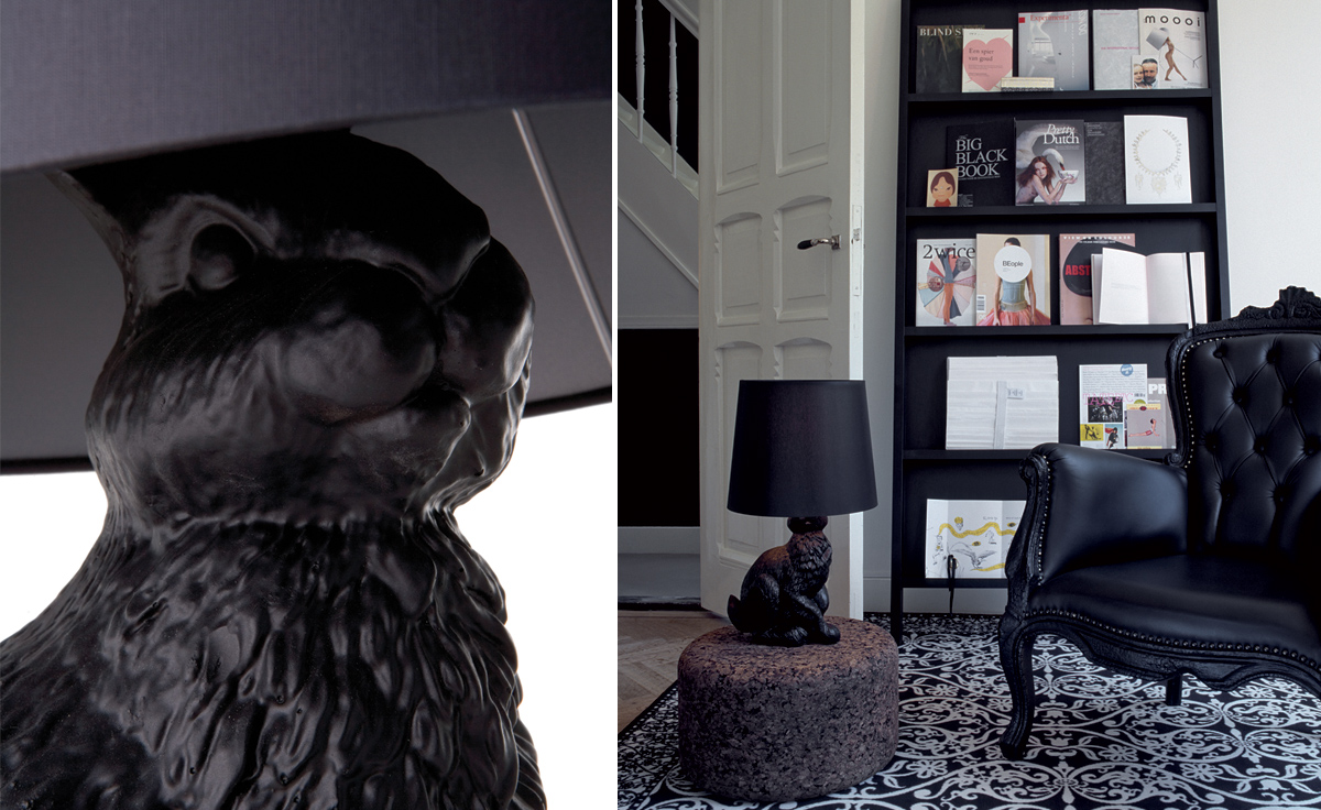 rabbit table lamp