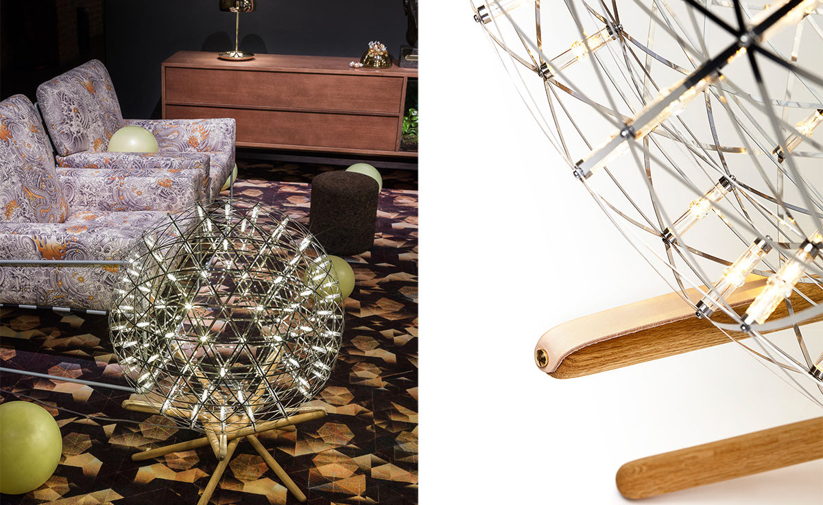 raimond 2 tensegrity floor lamp