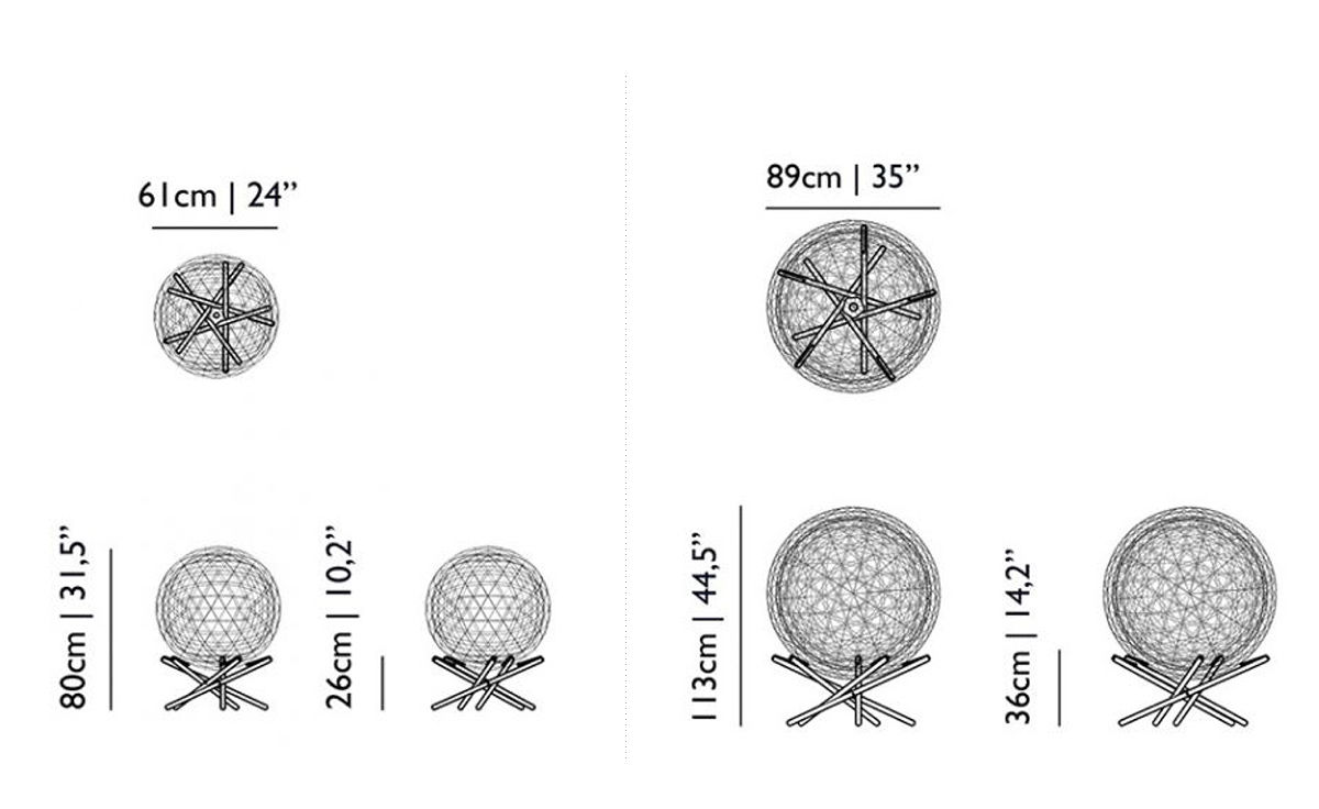 raimond 2 tensegrity floor lamp