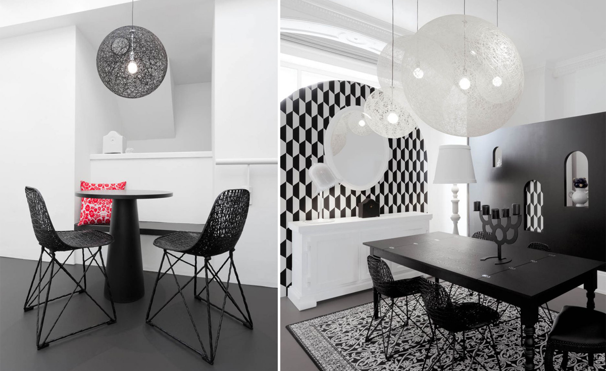 random suspension light
