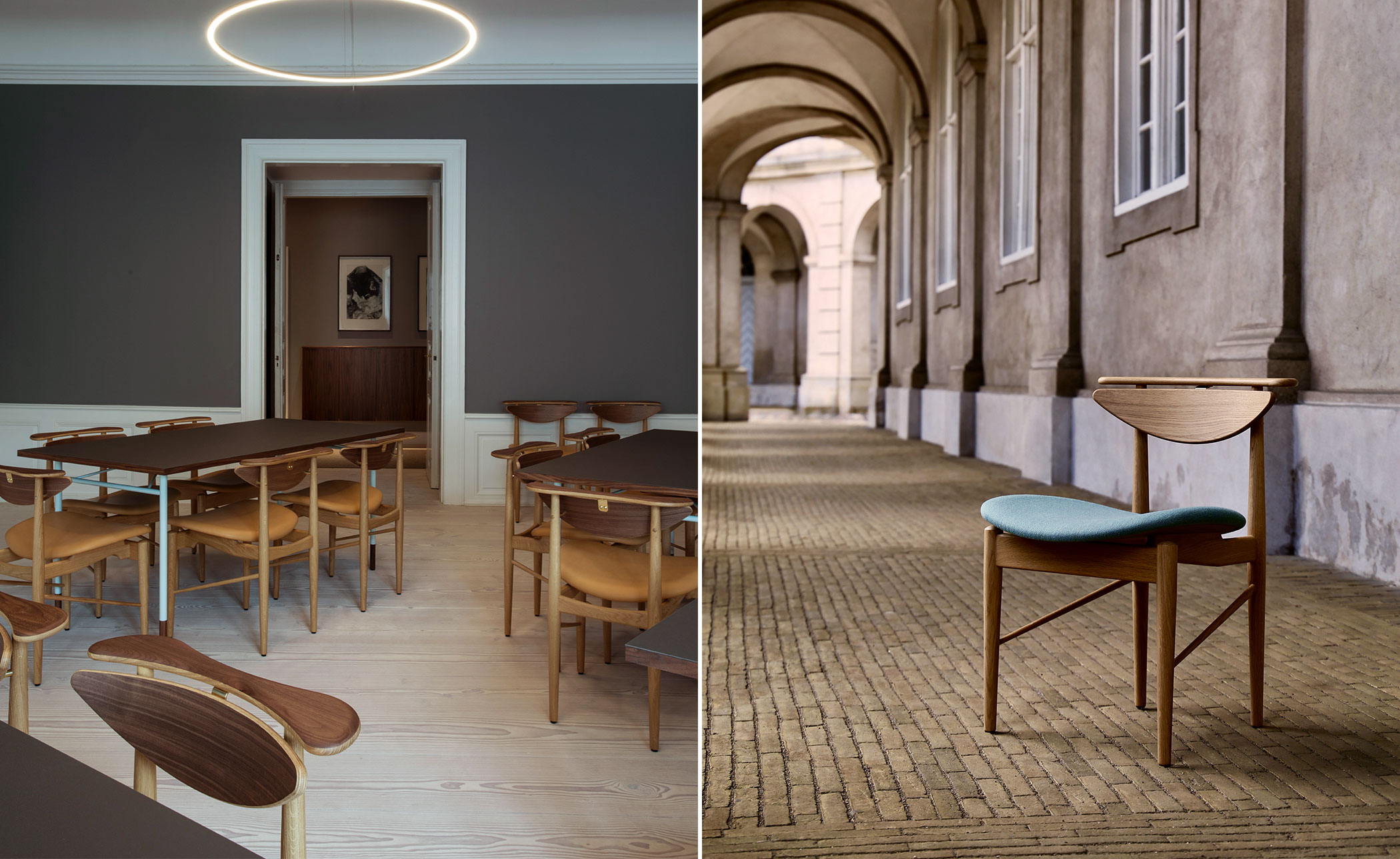 Reading Chair with upholstered seat