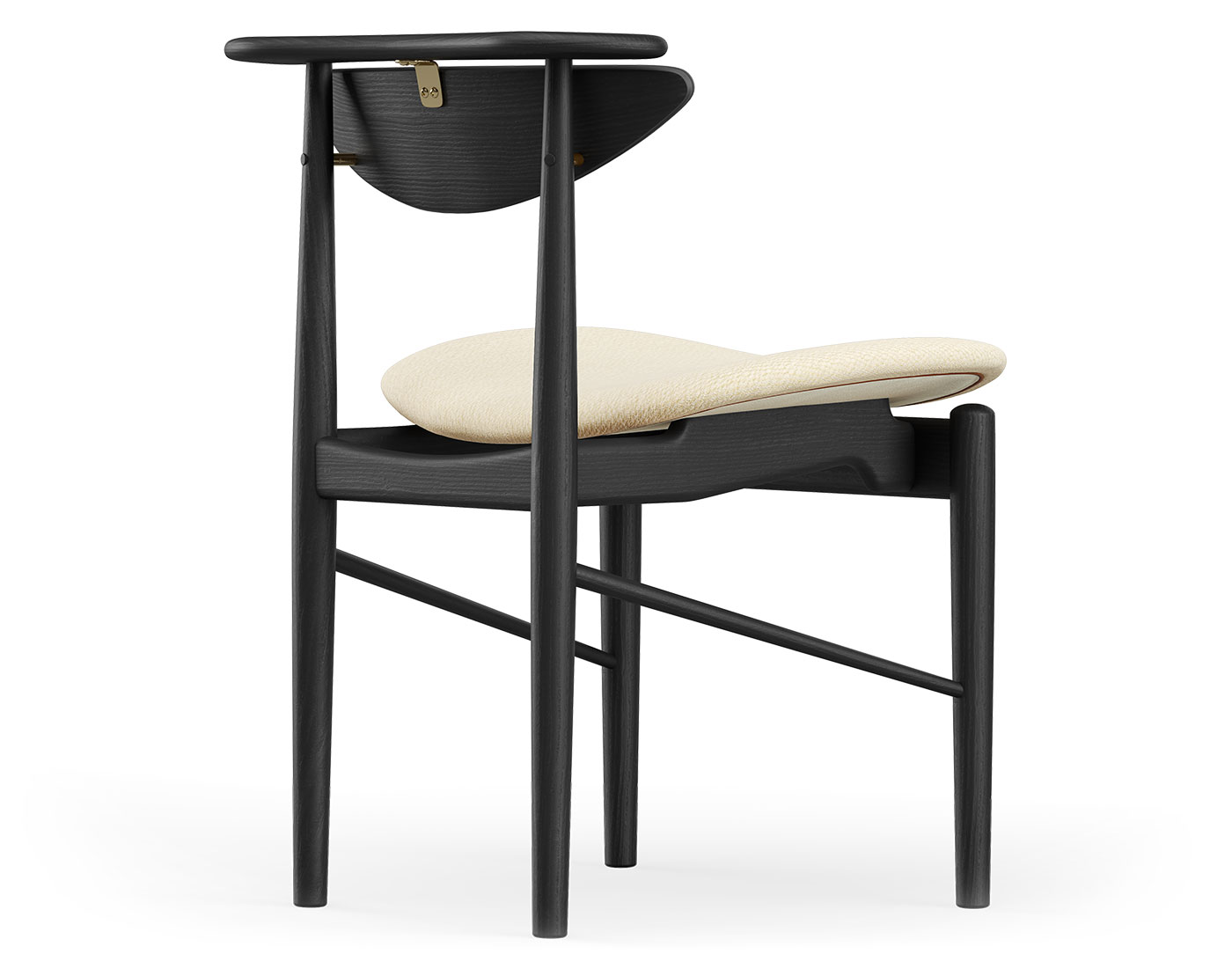Reading Chair with upholstered seat