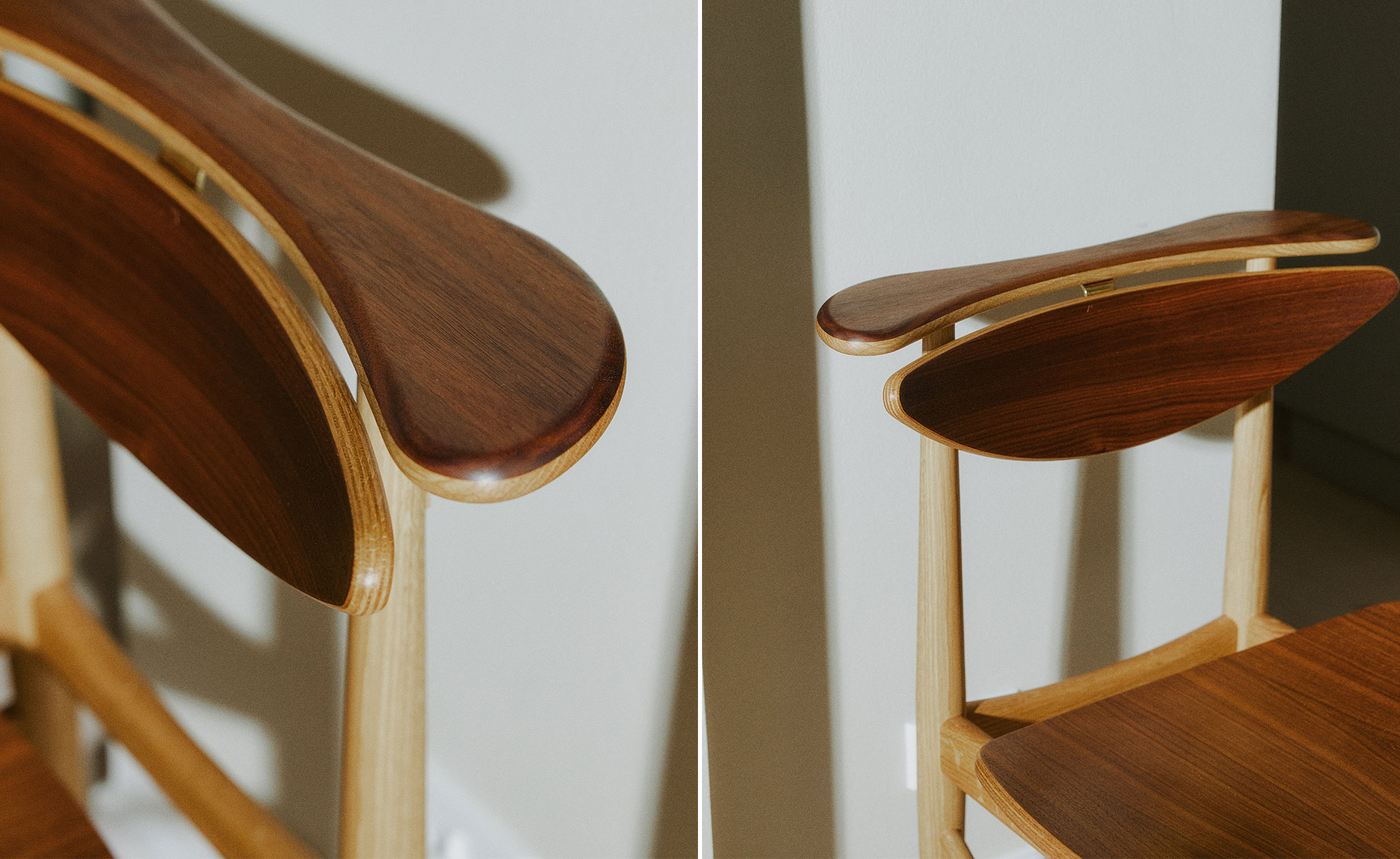 Reading Chair with wood seat