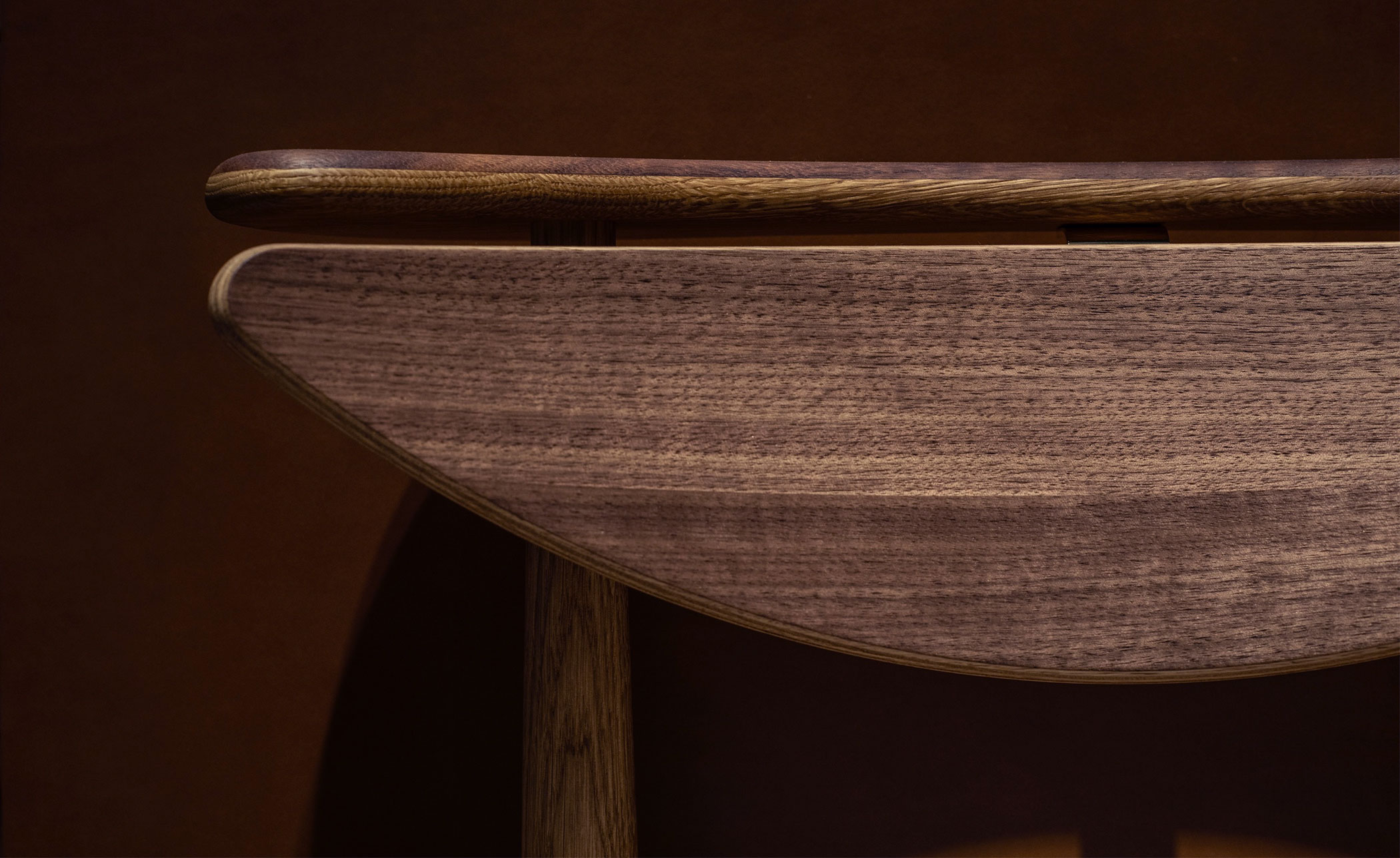 Reading Chair with wood seat