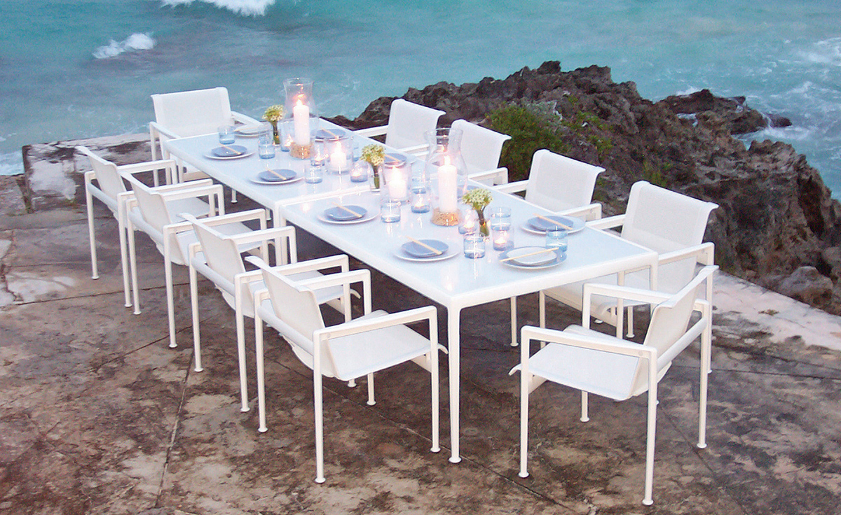 richard schultz 1966 rectangular dining table