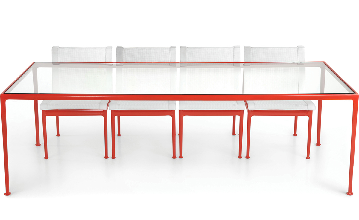 richard schultz 1966 rectangular dining table