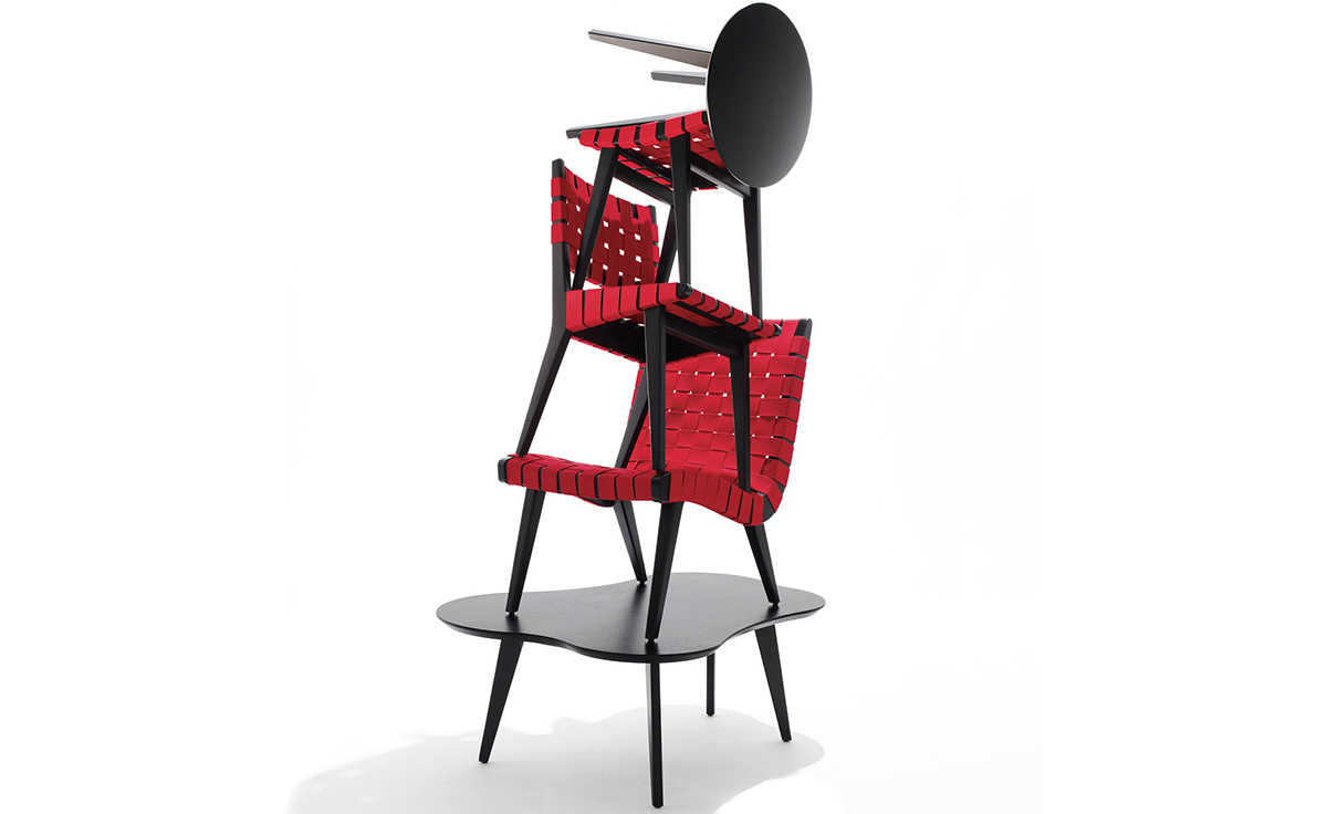 risom low stool