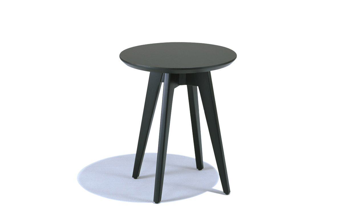 risom round side table