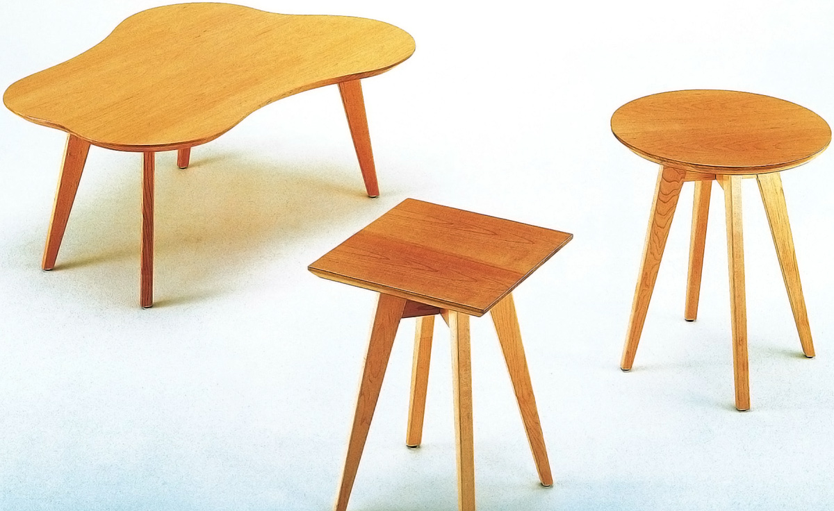 risom square side table