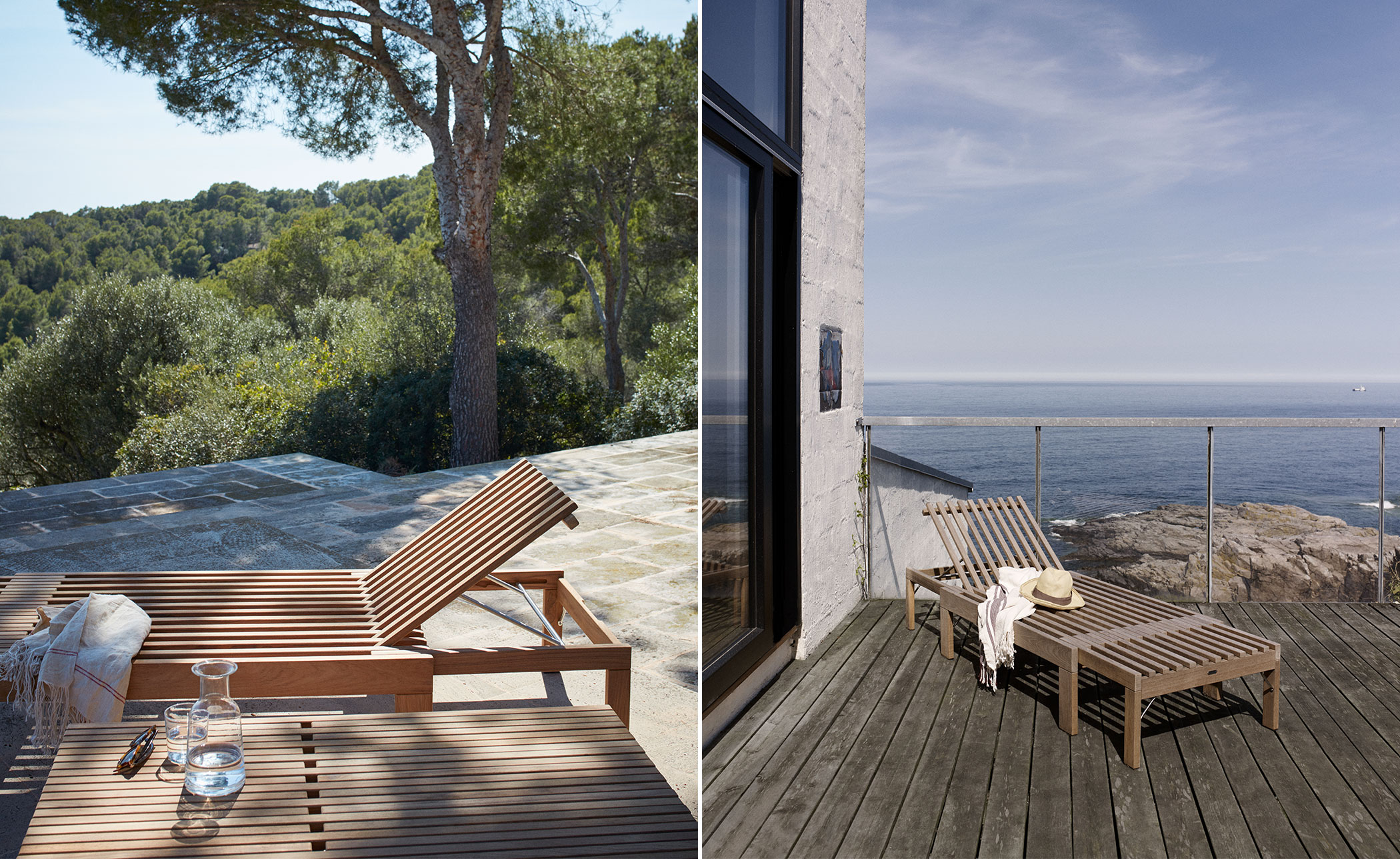Skagerak Riviera Sunbed