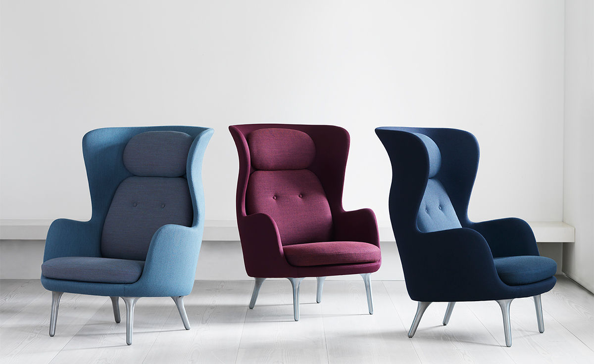 ro lounge chair and ottoman