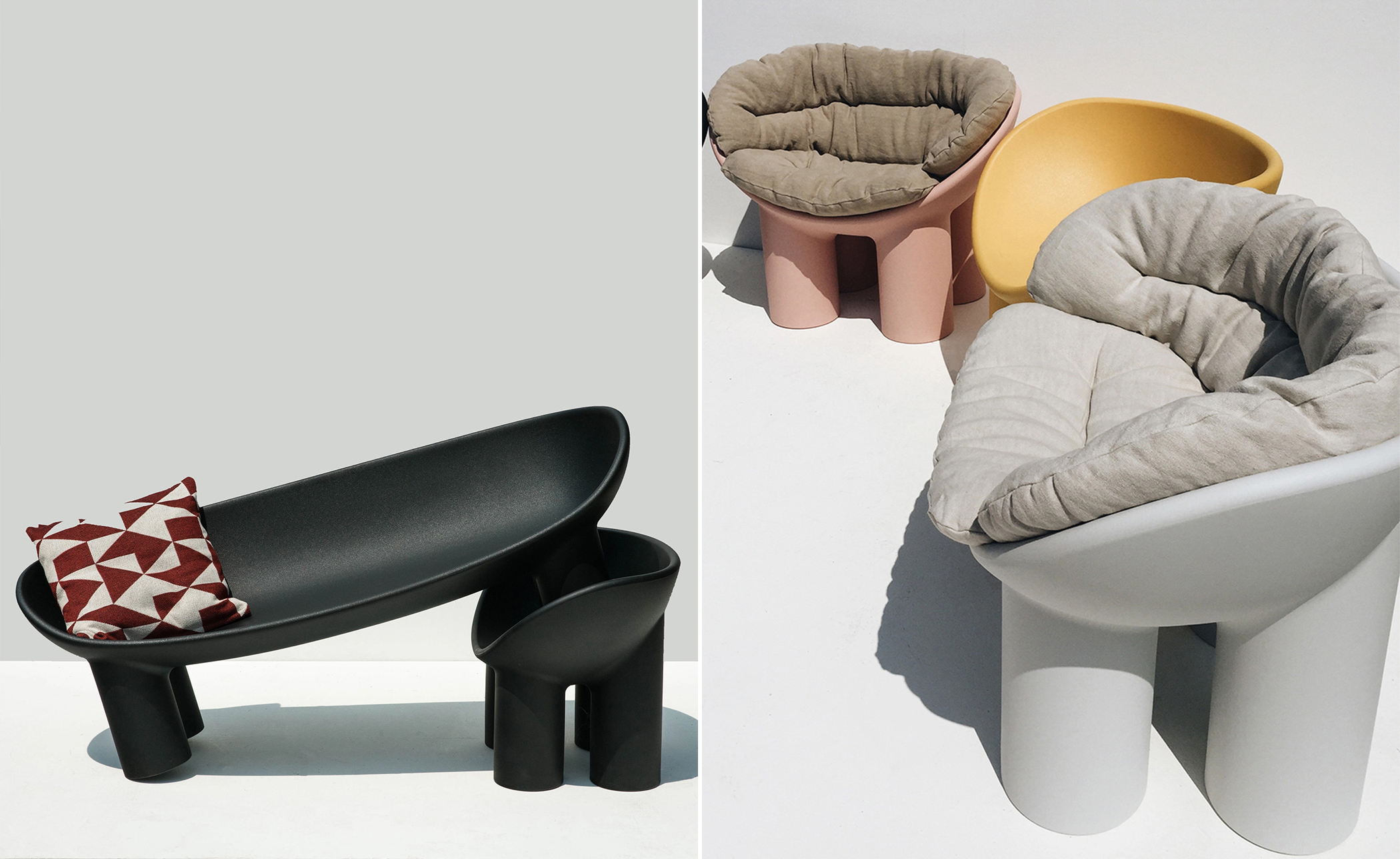 roly poly sofa