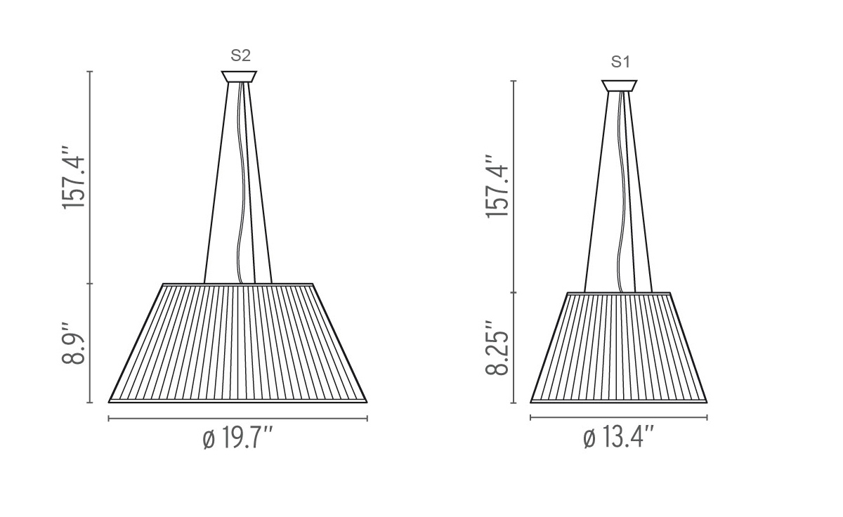 romeo moon s1 medium suspension lamp