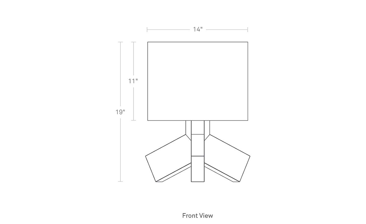 rook table lamp