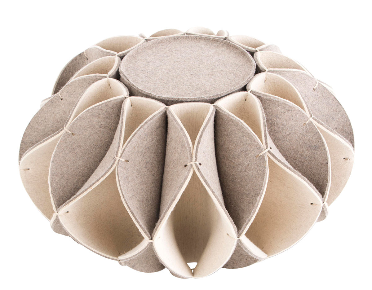 ruff high pouf