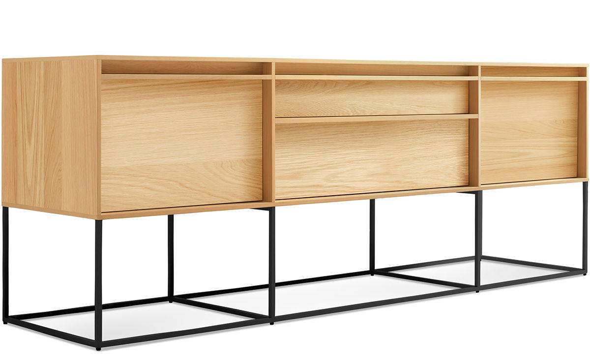 rule 2 door, 2 drawer console