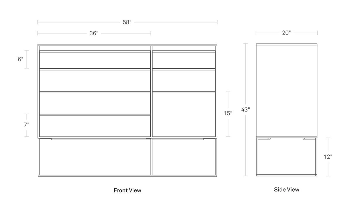 rule large dresser