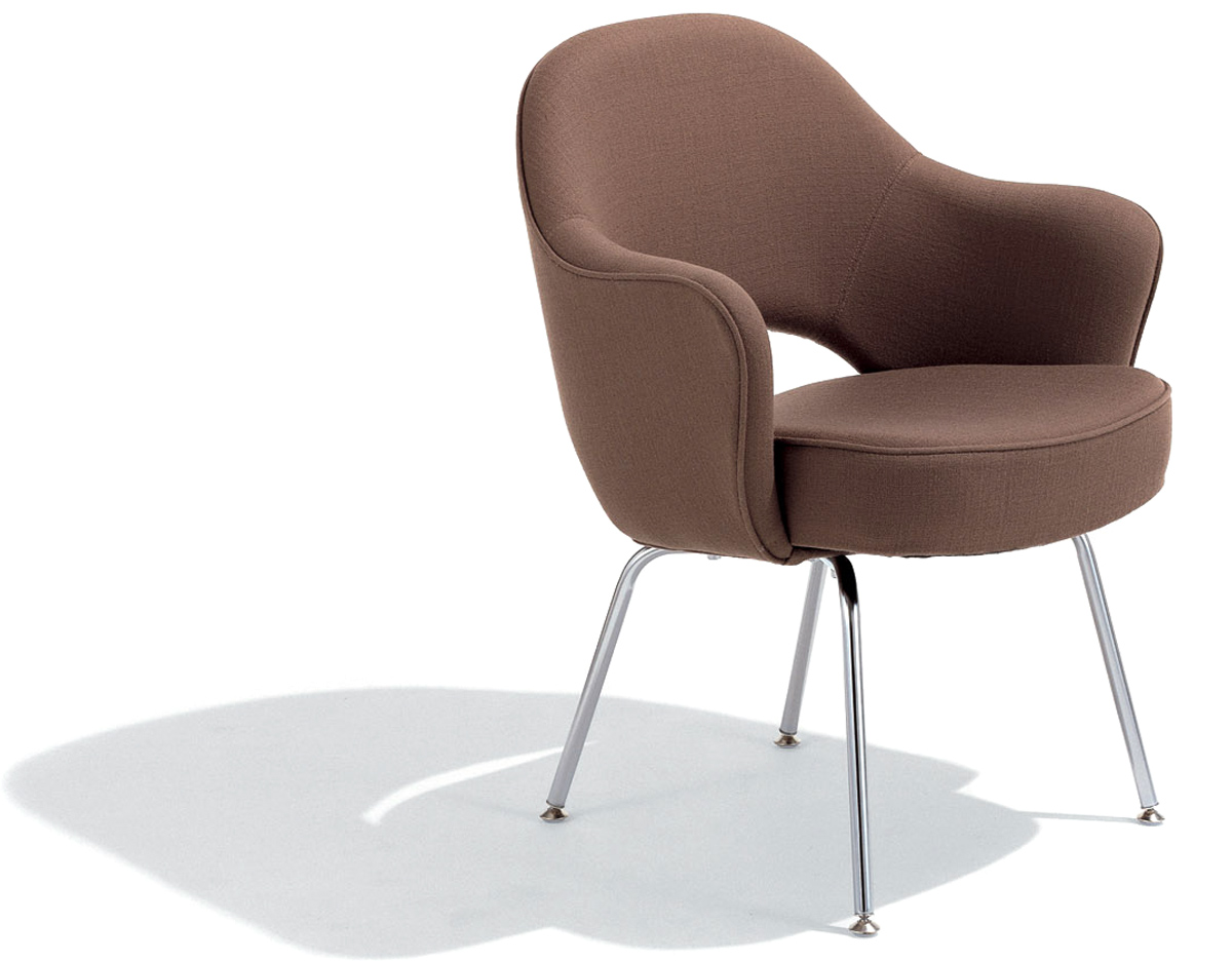 saarinen executive arm chair with metal legs