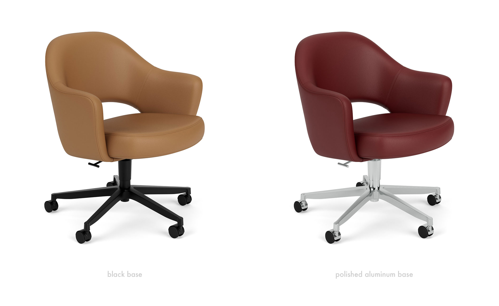 saarinen executive swivel arm chair