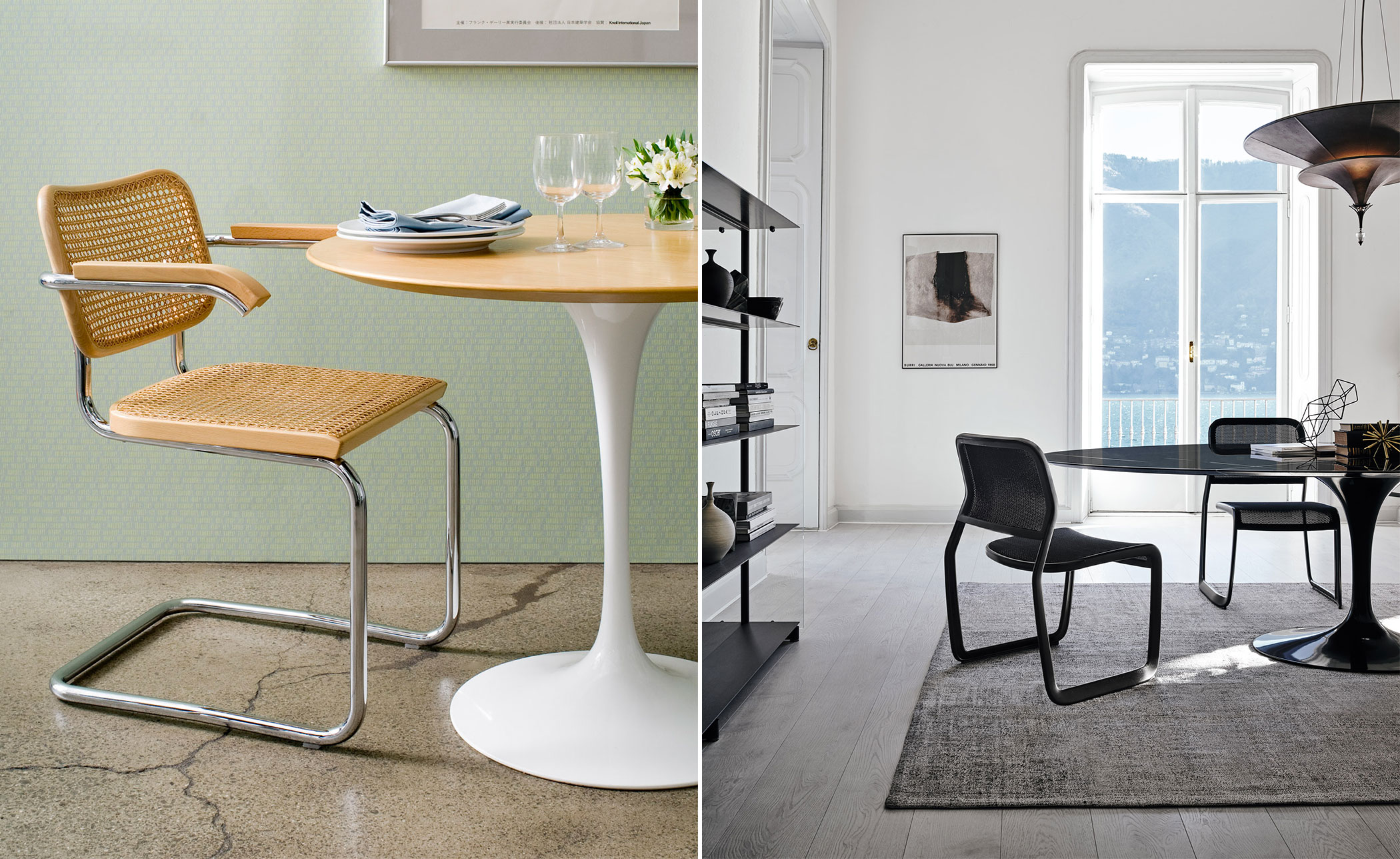 saarinen dining table - 47" round