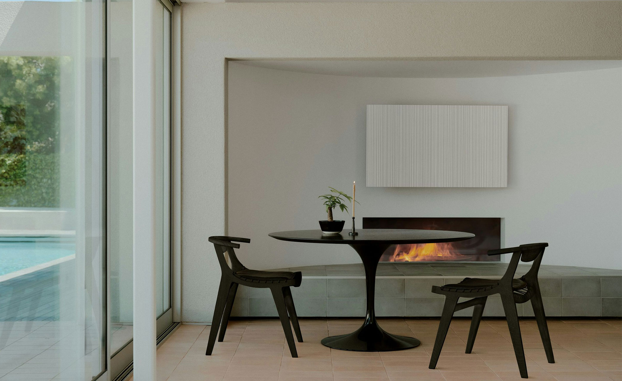 saarinen dining table - 72" oval