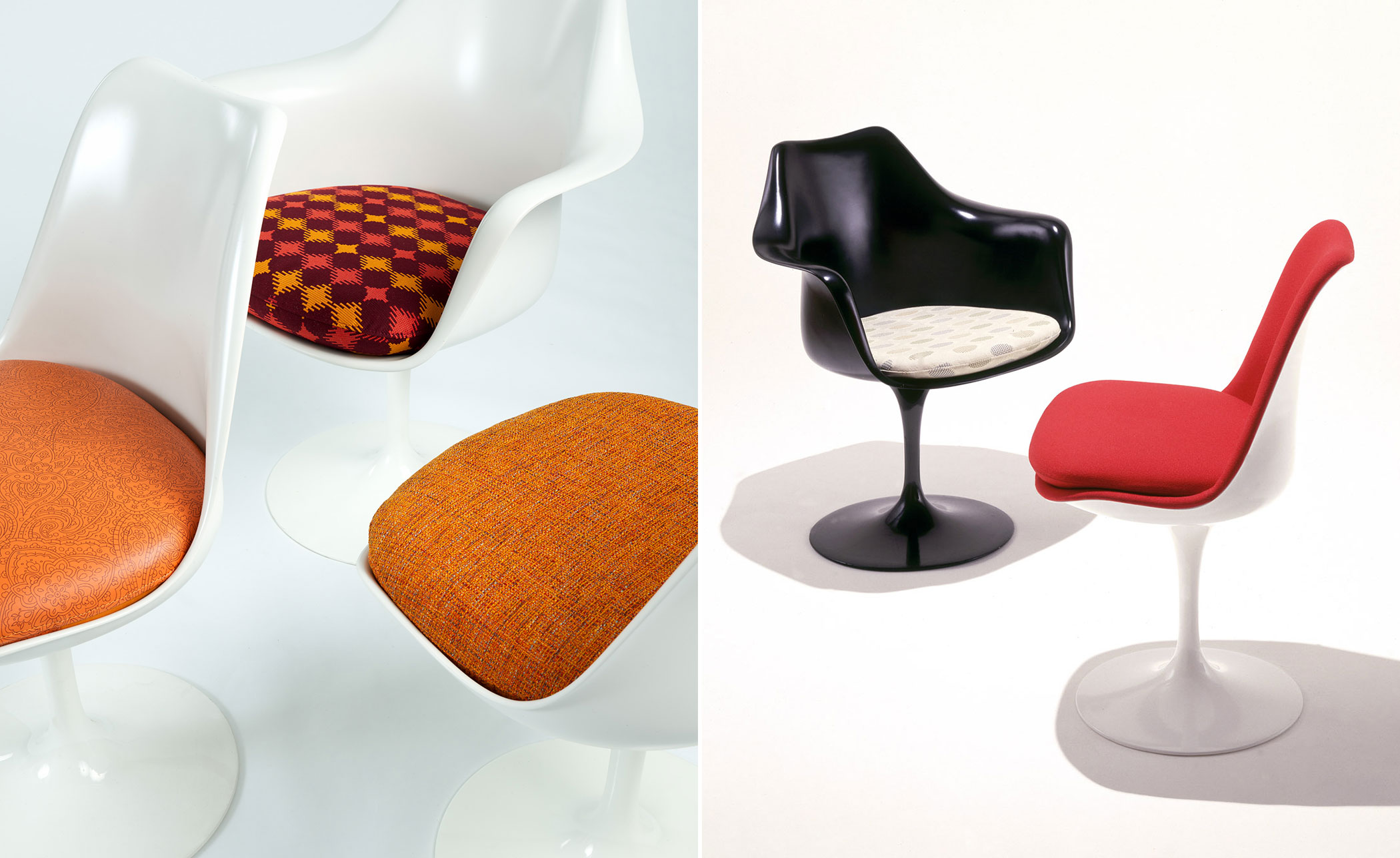 saarinen tulip side chair fully upholstered