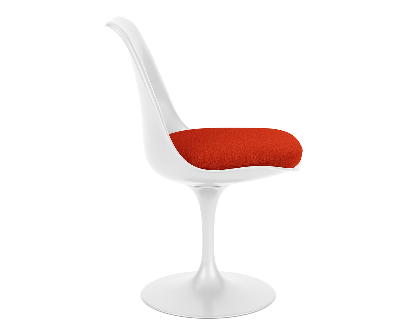 saarinen white tulip side chair
