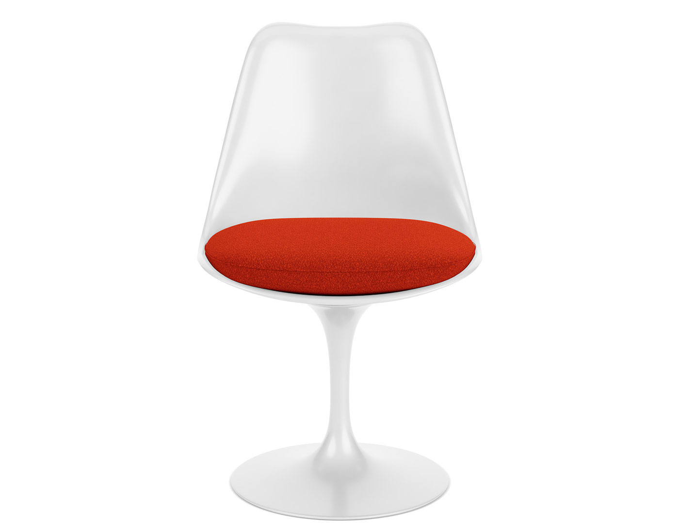 saarinen white tulip side chair