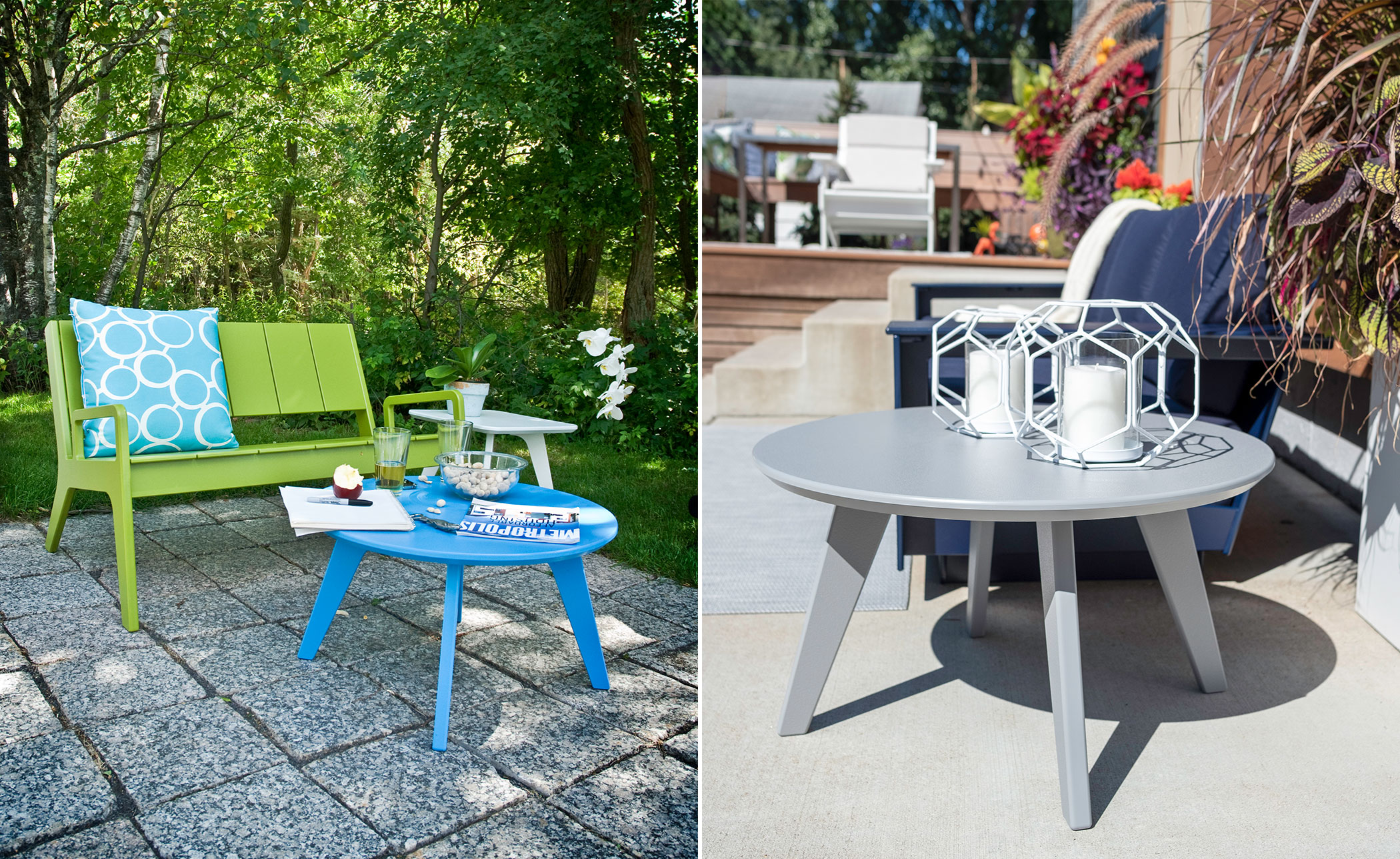Satellite Round End Table 26 inch