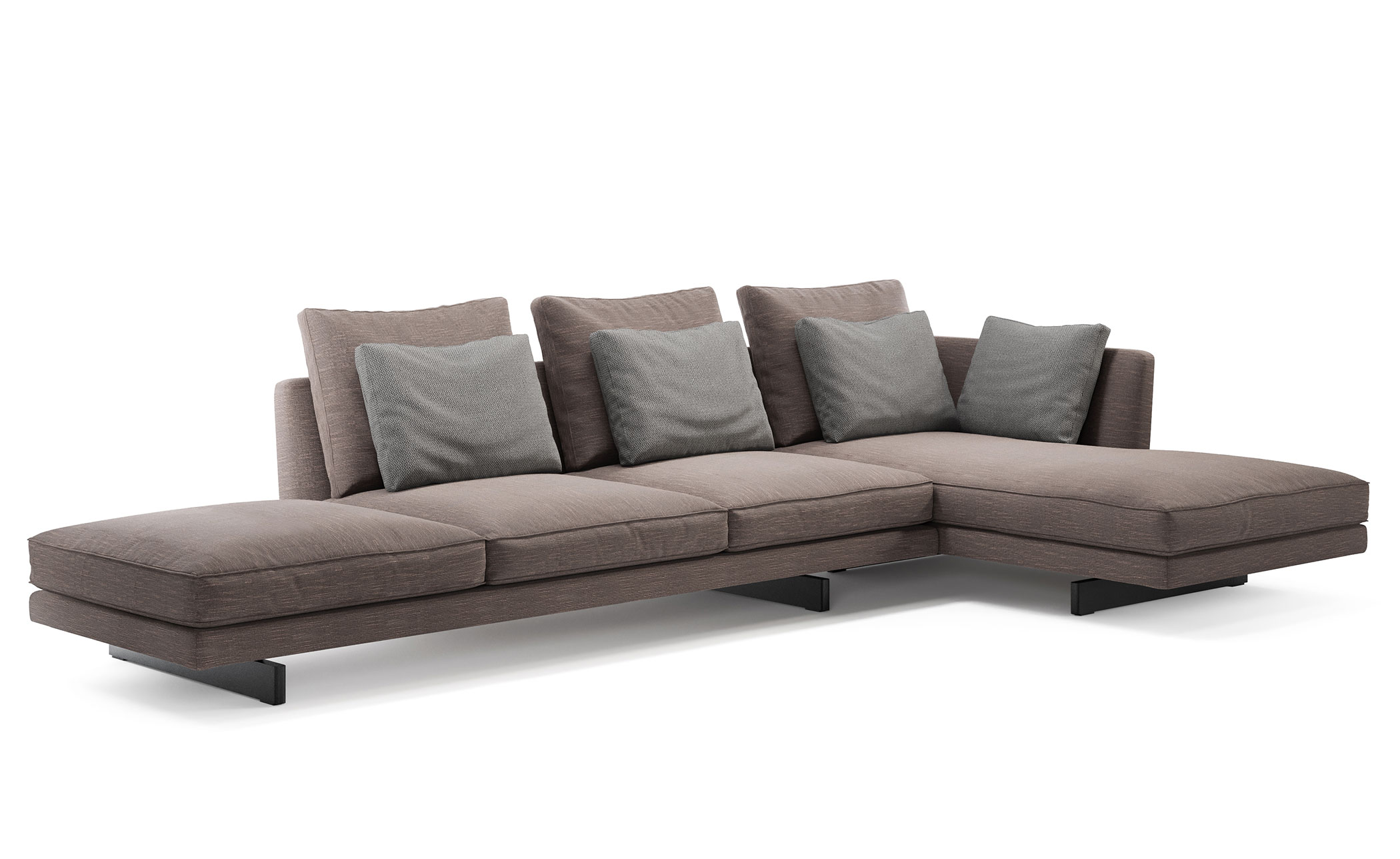 Savoy Open Sofa with Chaise