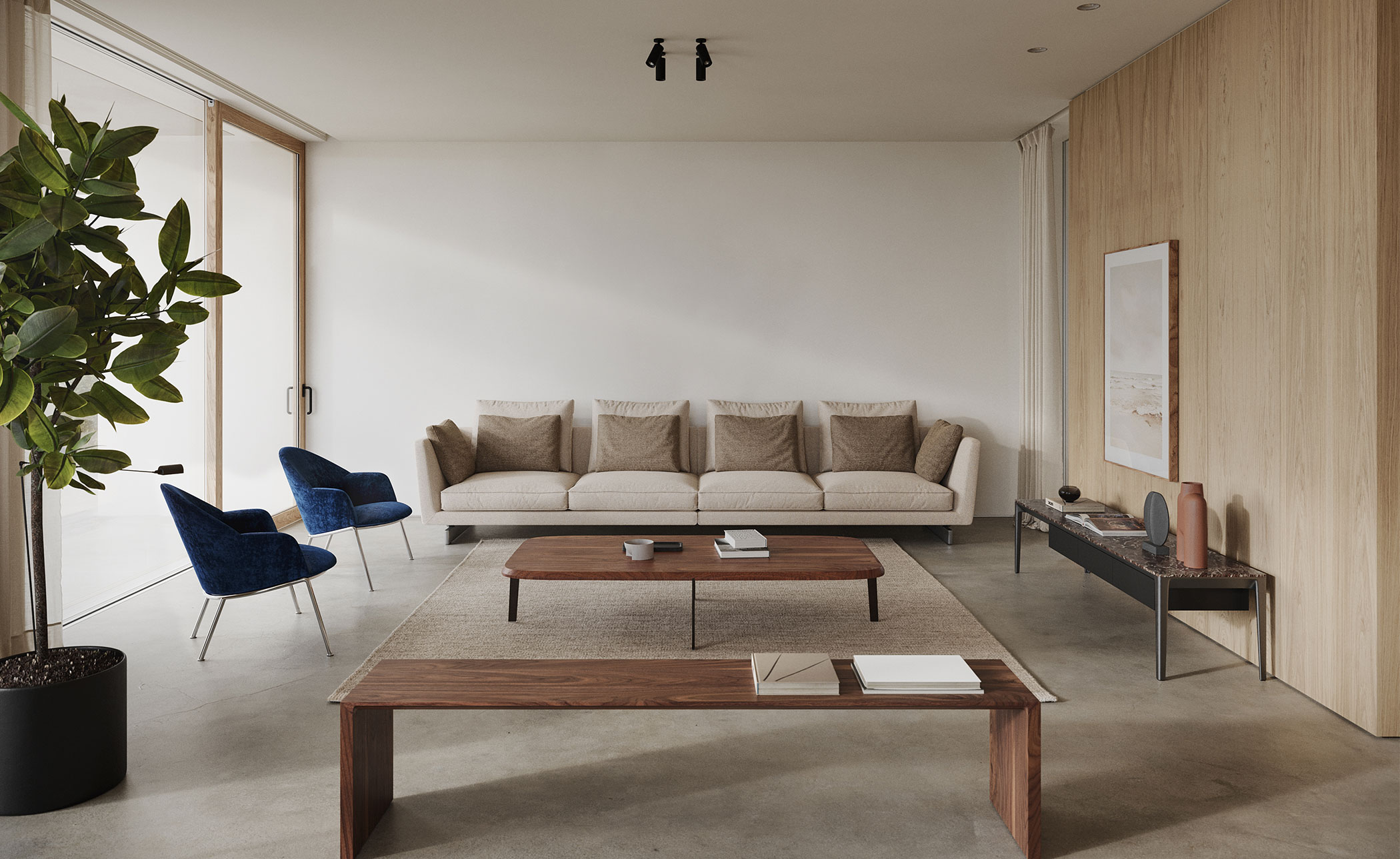 Savoy Open Sofa with Chaise