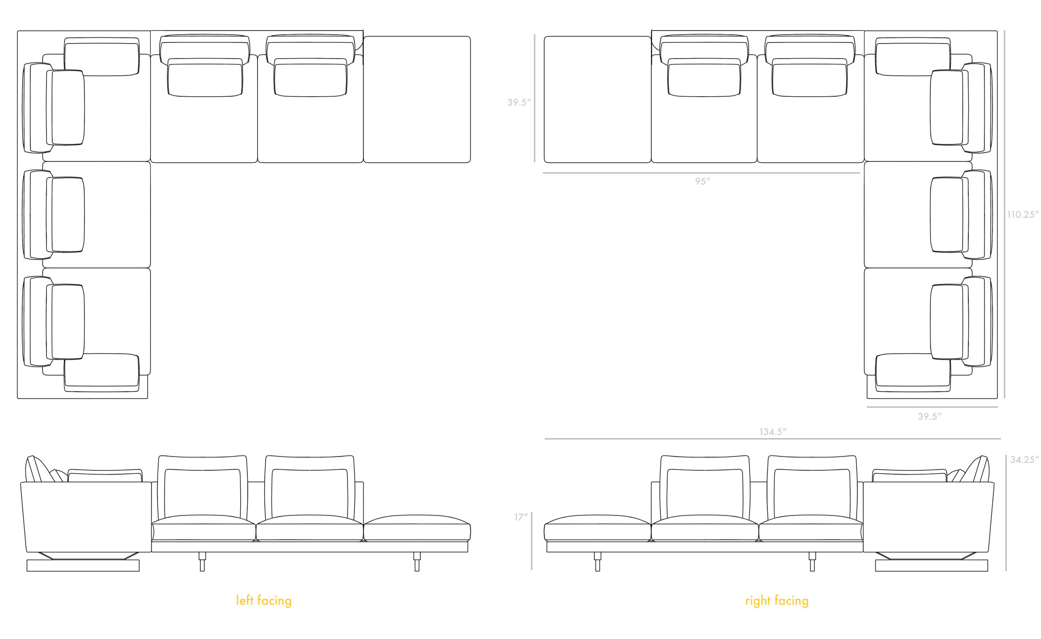 Savoy Sectional Sofa