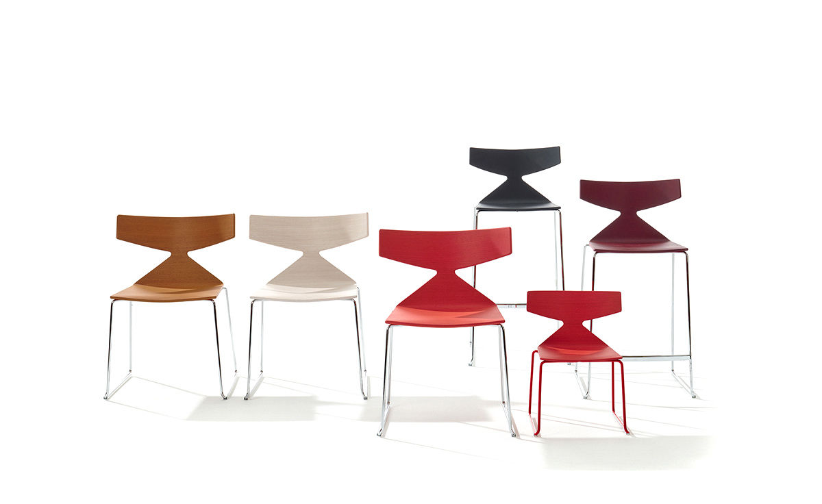 saya sled base chair
