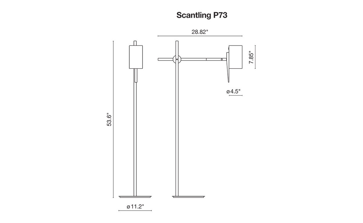 scantling p73 floor lamp